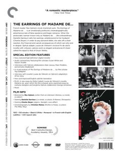 the earrings of madame de criterion dvd