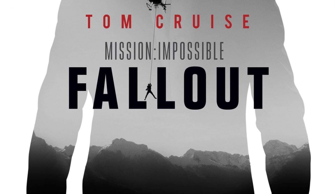 silueta de Tom Cruise para el cartel oficial