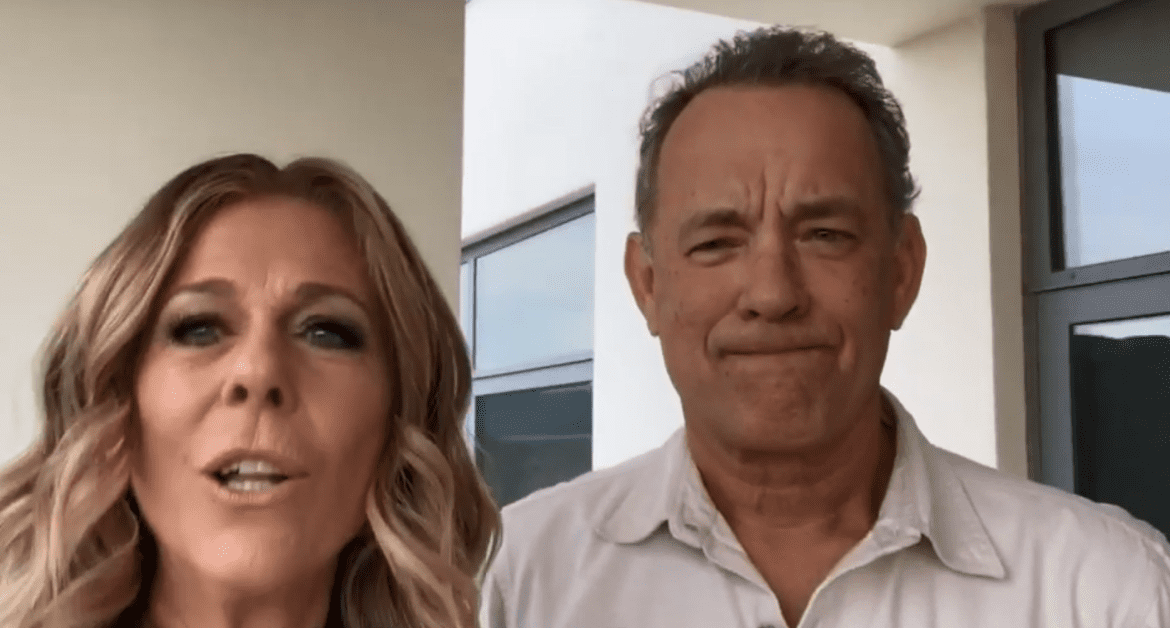 Rita Wilson & Tom Hanks en cuarentena